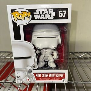 Funko Pop! Star Wars First Order Snowtrooper - White and Black #67